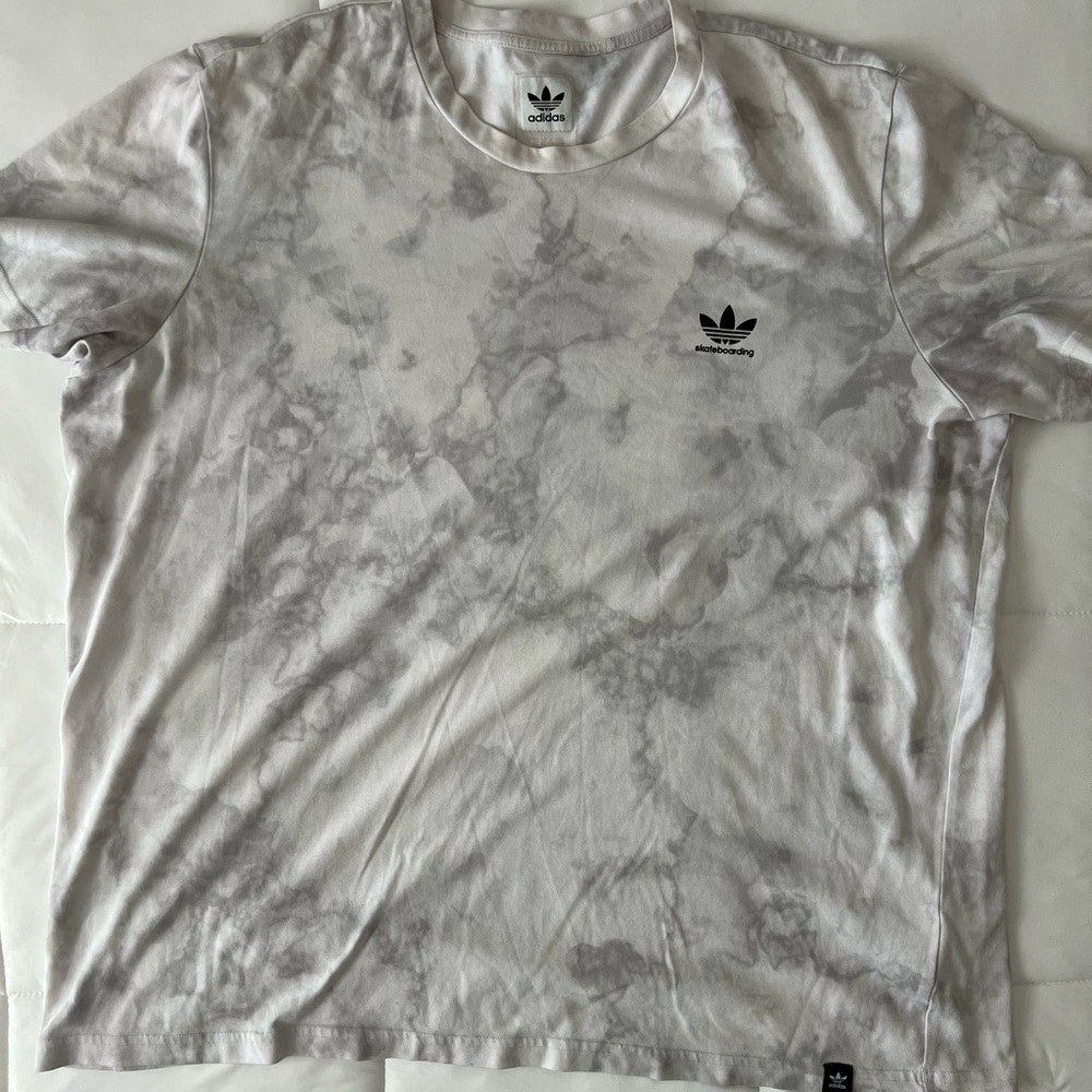 Adidas Cream Logo Tee